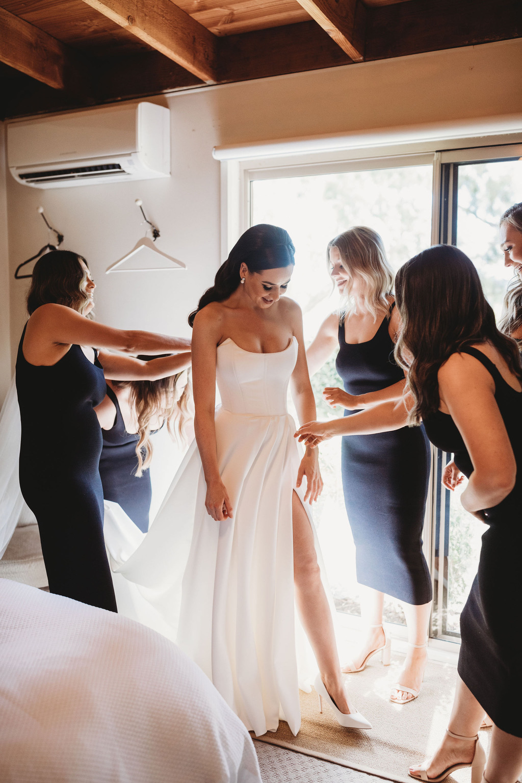Simple A-line wedding dresses