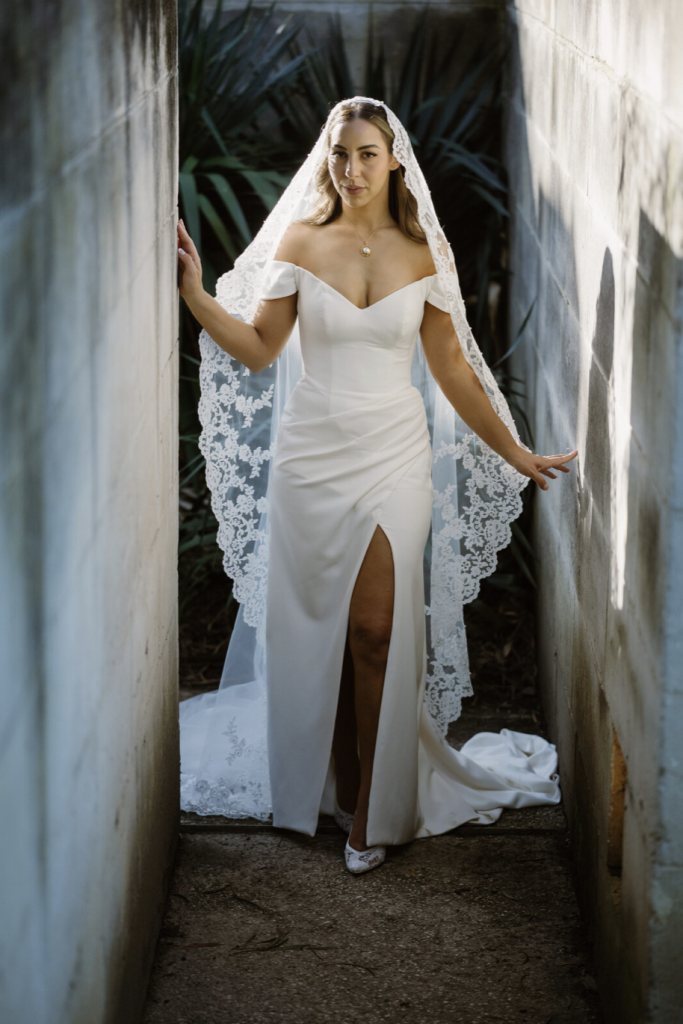 fit and flare wedding dresses prices
