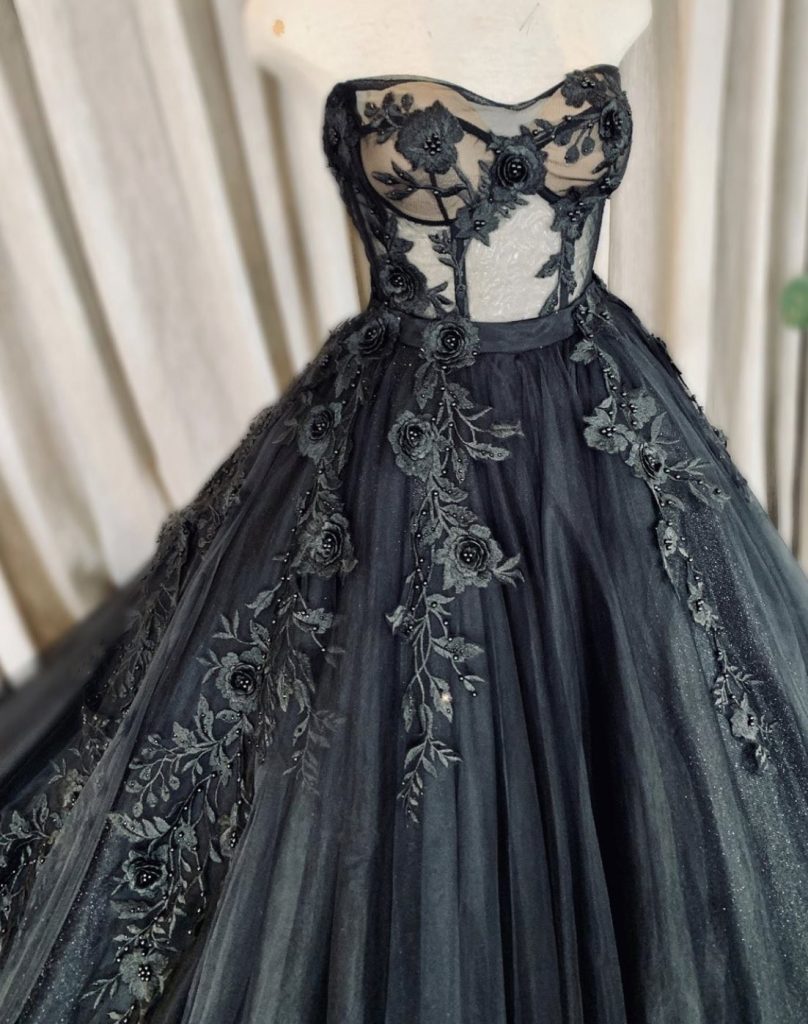 Black Wedding Dresses Melbourne | d'Italia