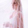 Beaded Edge Veil